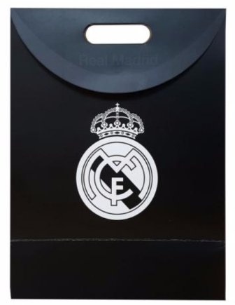 Пакет бумажный подарочный Реал Мадрид Real Madrid F.C.
