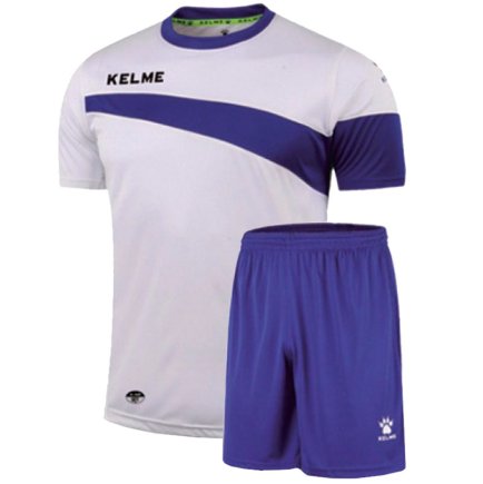Футбольна форма Kelme K15Z253-104 дитяча колір: білий/синій