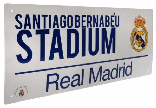 Табличка-знак вулична Реал Мадрид Real Madrid F.C.