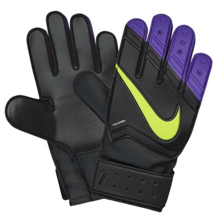 Воротарські рукавиці Nike GK JR MATCH GS0284-011 дитячі колір: чорний/фіолетовий
