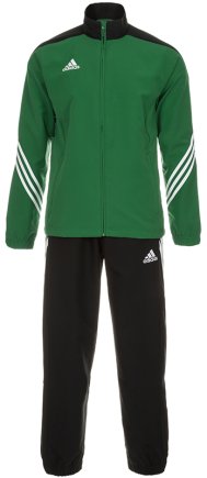 Спортивный костюм Adidas SERENO14 PRESENTATION SUIT F49677 цвет: зелено-черный