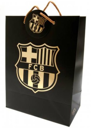 Пакет паперовий подарунковий Барселона F.C. Barcelona