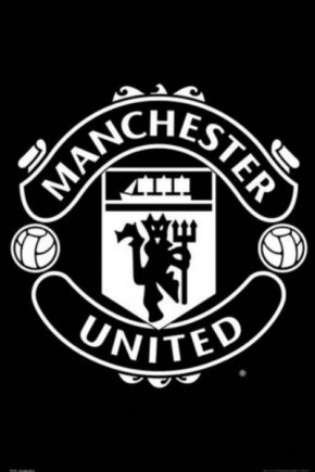 Постер символика Манчестер Юнайтед 32 Manchester United F.C. Crest 32