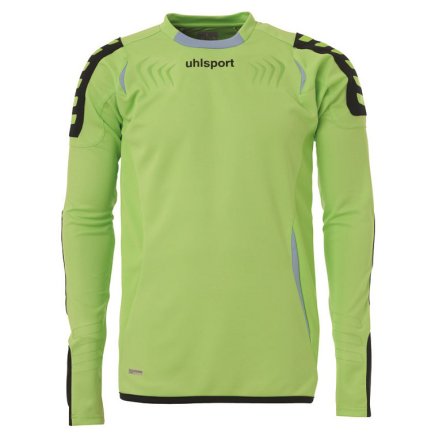 Вратарский свитер Uhlsport ERGONOMIC Goalkeeper Shirt long-sleeved 100553903 с длинным рукавом Цвет: салатовый