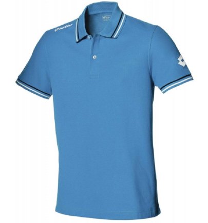 Поло Lotto POLO OMEGA OFF PQ JR Q8565 детское цвет: голубой
