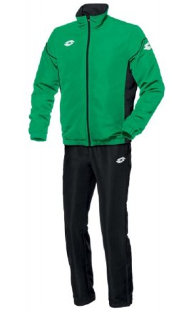 Спортивный костюм Lotto SUIT STARS EVO MI R9704 цвет: зелено-черный