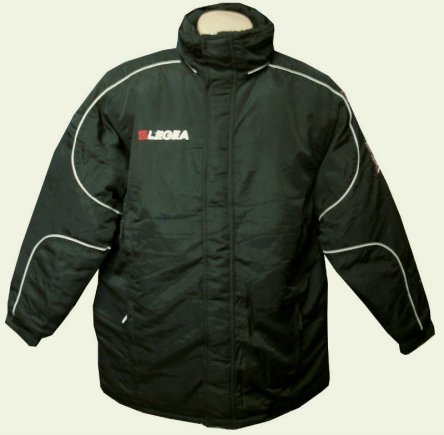 Куртка зимова Legea ROMANIA колір: чорна Куртка зимова Legea ROMANIA колір: чорна