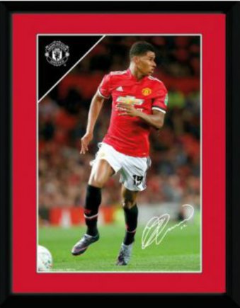 Постер Манчестер Юнайтед Manchester United F.C. Rashford (Рашфорд) в рамке