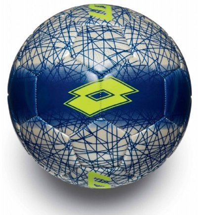 М'яч футбольний Lotto BALL FB900 LZG 5 S7469 Розмір 5 колір: білий/синій (офіційна гарантія)