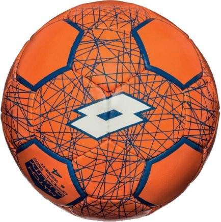 Мяч футбольный Lotto BALL FB700 LZG 4 S4070 размер 4 цвет: оранжевый/синий