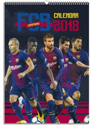 Календарь Барселона Barcelona F.C. 2018