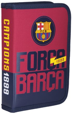 Канцелярський набір в пеналі FC-88 Barcelona Barca Fan 4