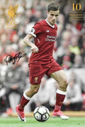 Постер Ливерпуль Liverpool F.C. Coutinho (Коутиньо) 10