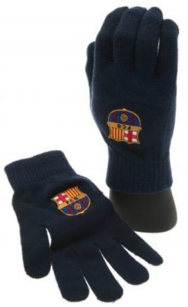 Перчатки трикотажные Барселона Barcelona F.C. взрослые