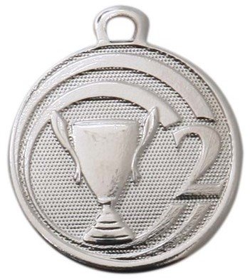 Медаль 32 мм серебро