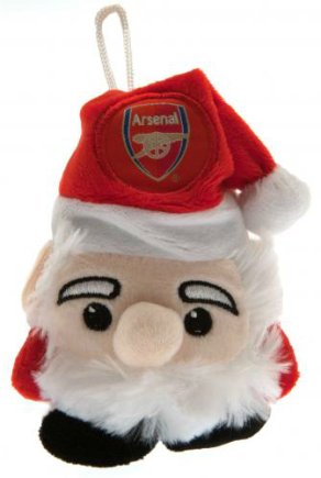 Новогодняя игрушка Арсенал Arsenal F.C. Санта размер 12 см