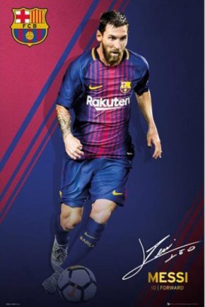 Постер Барселона Месси F.C. Barcelona Messi (Месси) 55