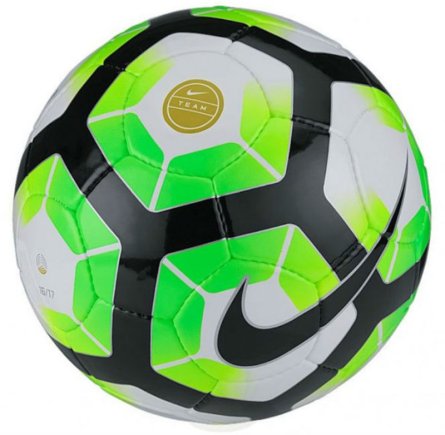 Мяч футбольный Nike Premier Team Fifa SC2971-100 размер 4 цвет: белый/чёрный/салатовый