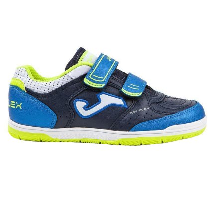 Обувь для зала (футзалки) Joma TOP FLEX TOPJS.803.IN детская цвет: тёмно-синий/синий (официальная гарантия) Обувь для зала (футзалки) Joma TOP FLEX TOPJS.803.IN детская цвет: тёмно-синий/синий (официальная гарантия)