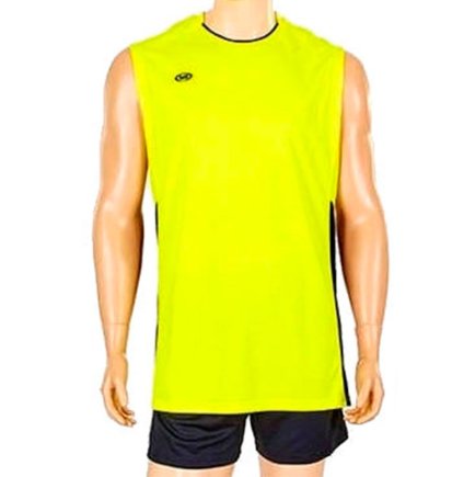 Форма волейбольная мужская цвет: жёлтый/чёрный