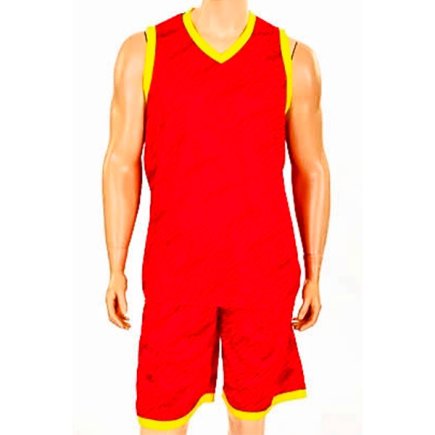 Баскетбольная форма цвет: красный/желтый