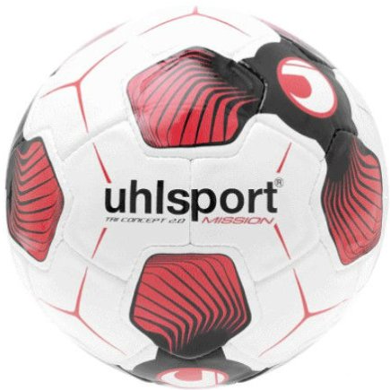 М'яч футбольний Uhlsport TRI CONCEPT 2.0 EVOLUTION (FIFA QUALITY PRO) 100158501 колір: білий/червоний розмір 5
