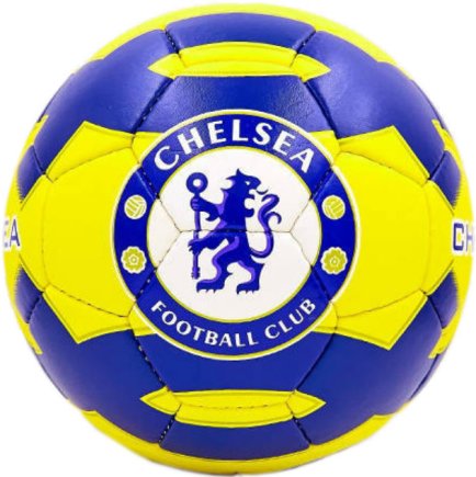 Мяч футбольный Chelsea (Челси) цвет: жёлтый/тёмно-синий размер 5