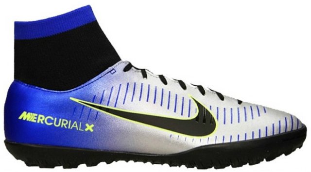 Сороконіжки Nike MercurialX VICTORY VI DF NJR TF 921514-407 колір: синій/сріблястий (офіційна гарантія)
