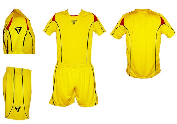 Футбольная форма TITAR Ultra желтая