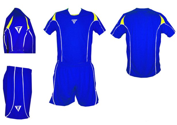 Футбольна форма TITAR Ultra синьо-жовта
