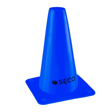 Конус тренировочный SECO 15 см цвет: синий