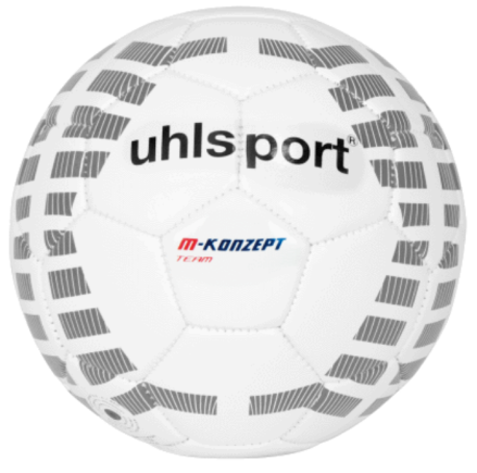 Мяч футбольный Uhlsport M-KONZEPT TEAM 100150310 размер 3 детский цвет: белый (официальная гарантия)
