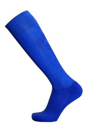 Гетры футбольные Europaw CTM-011 с трикотажным носком цвет: синий