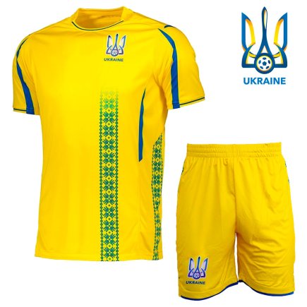 Футбольная форма детская сборной Украины цвет: желтый