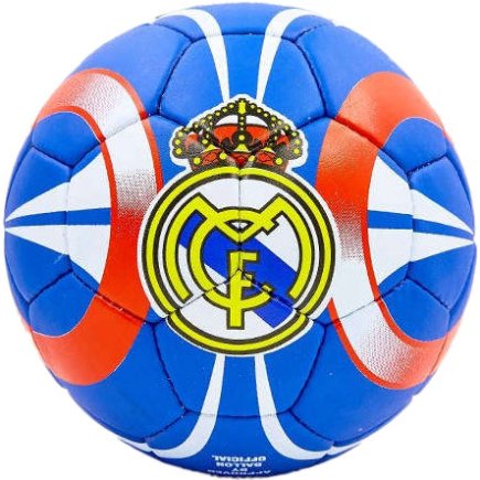 Мяч футбольный Real Madrid цвет: синий, белый, красный размер 5
