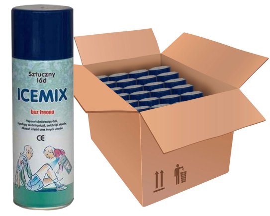 Заморозка ICEMIX 400 мл (заморожуючий спрей) 12 штук