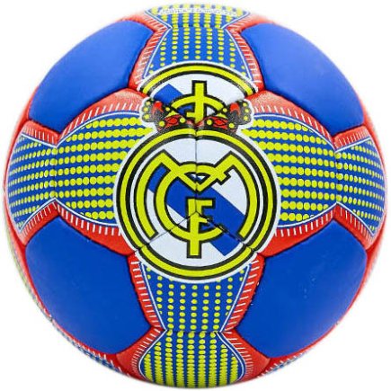 Мяч футбольный Real Madrid цвет: синий/красный/жёлтый размер 5