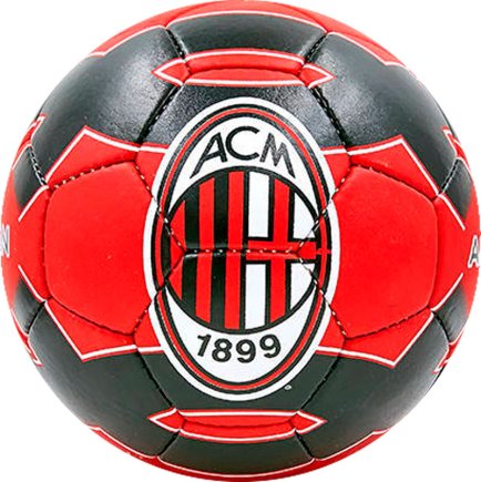 М'яч футбольний AC Milan колір: чорний/червоний розмір 5