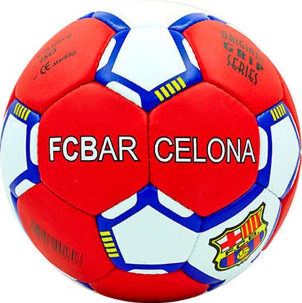 Мяч футбольный Barcelona цвет: красный/белый/синий размер 5