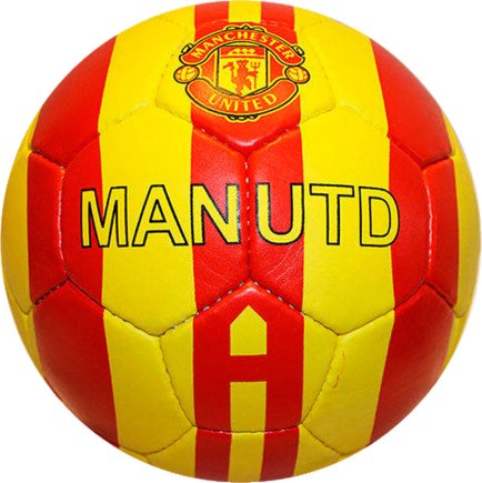М'яч футбольний Manchester United жовто-червоний розмір 5