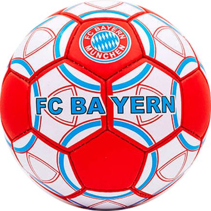 Мяч футбольный Bayern Munchen цвет: красный/белый/голубой размер 5