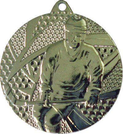 Медаль 50 мм Хокей срібло