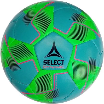 М'яч футбольний Select Dynamic (018) Розмір 5 колір: блакитний/салатовий