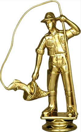 Статуетка фігурка Рибак Висота - 14 см