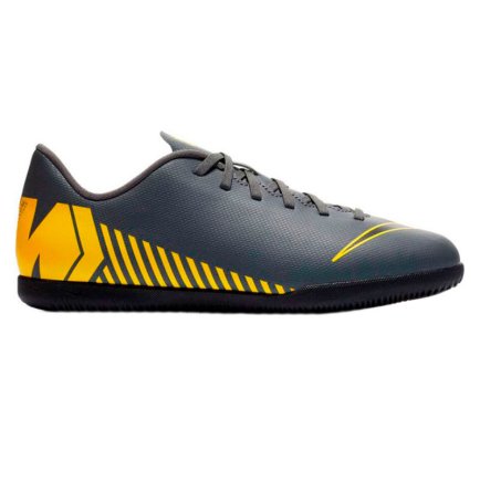 Взуття для залу (футзалки Найк) Nike JR Mercurial VAPOR 12 CLUB GS IC AH7354-070 (офіційна гарантія)