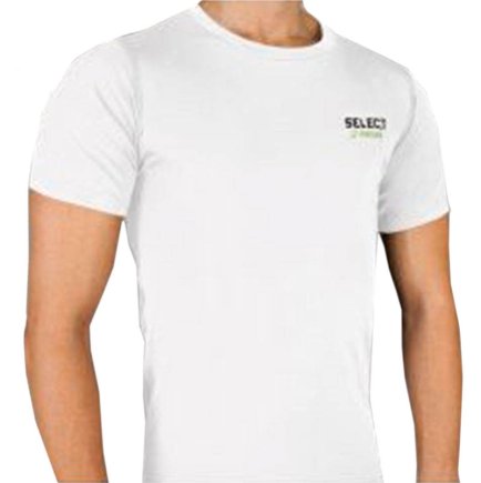 Термобельё SELECT Compression T-Shirt с коротким рукавом цвет: белый
