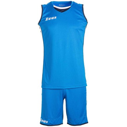 Баскетбольная форма Zeus KIT FLORA Z00688 цвет: синий