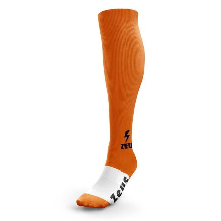 Гетры футбольные Zeus CALZA ENERGY Z00043 цвет: оранжевый/белый