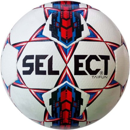 Мяч футбольный Select Taifun белый/красный размер 4