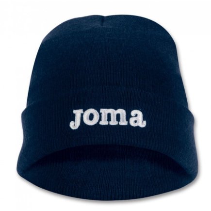 Шапка зимняя Joma 3522.11.111 с отворотом темно-синяя